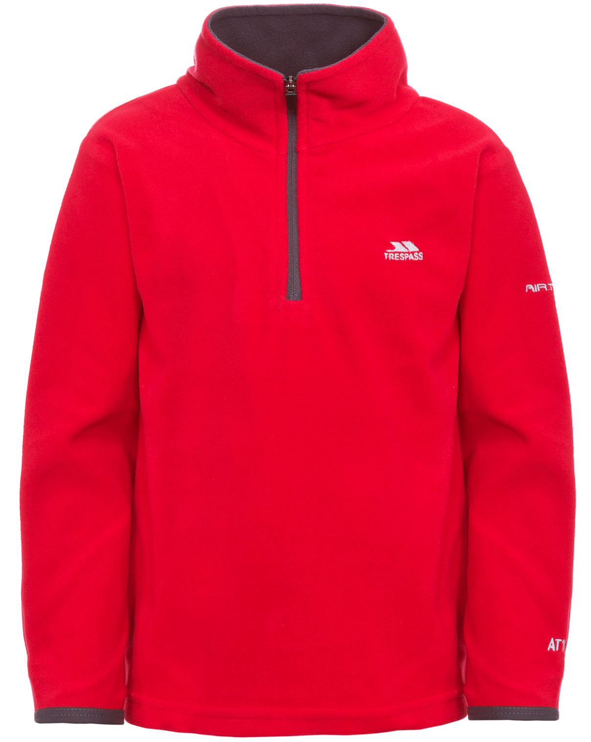 Trespass Etto - Han Microfleece At100 Rød 3/4