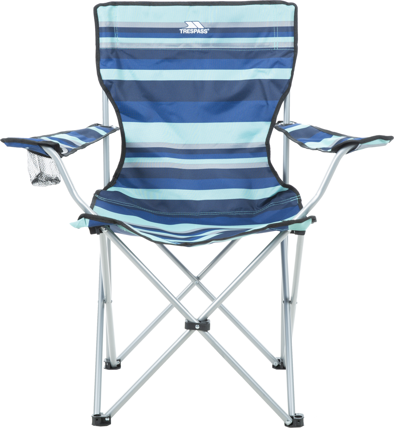 Trespass Branson - Sedia da campeggio Blue Stripe