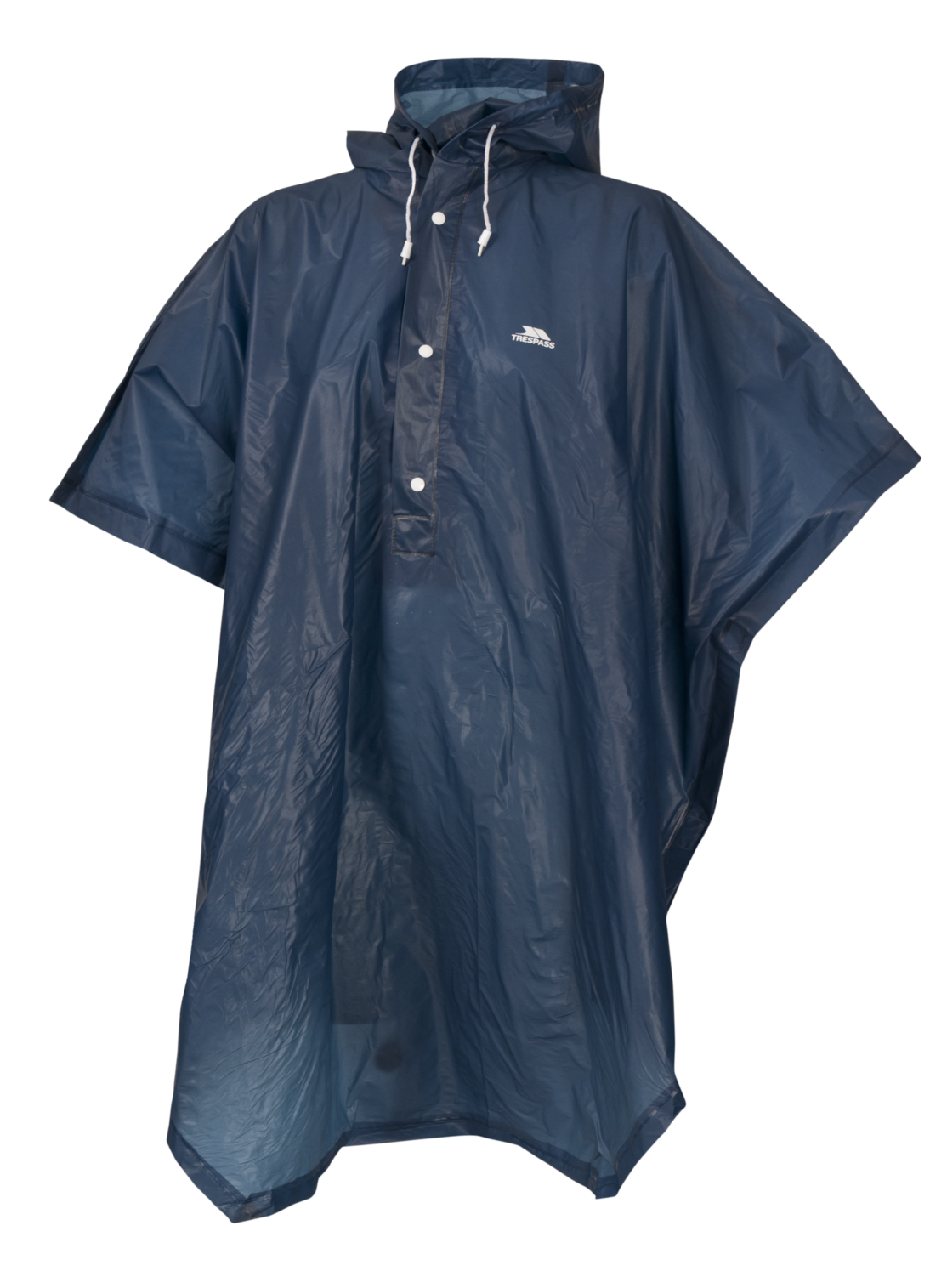 Trespass Canopy – Unisex Packaway Poncho Marineblau
