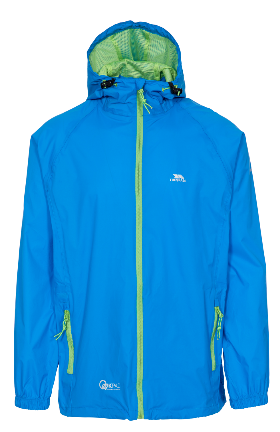 Trespass Qikpac Jacke – Unisex Packaway Jkt Kobalt