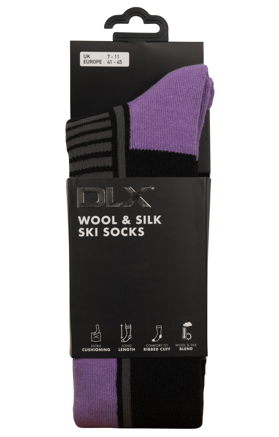 DLX Icy - calze da sci unisex dlx 3/6