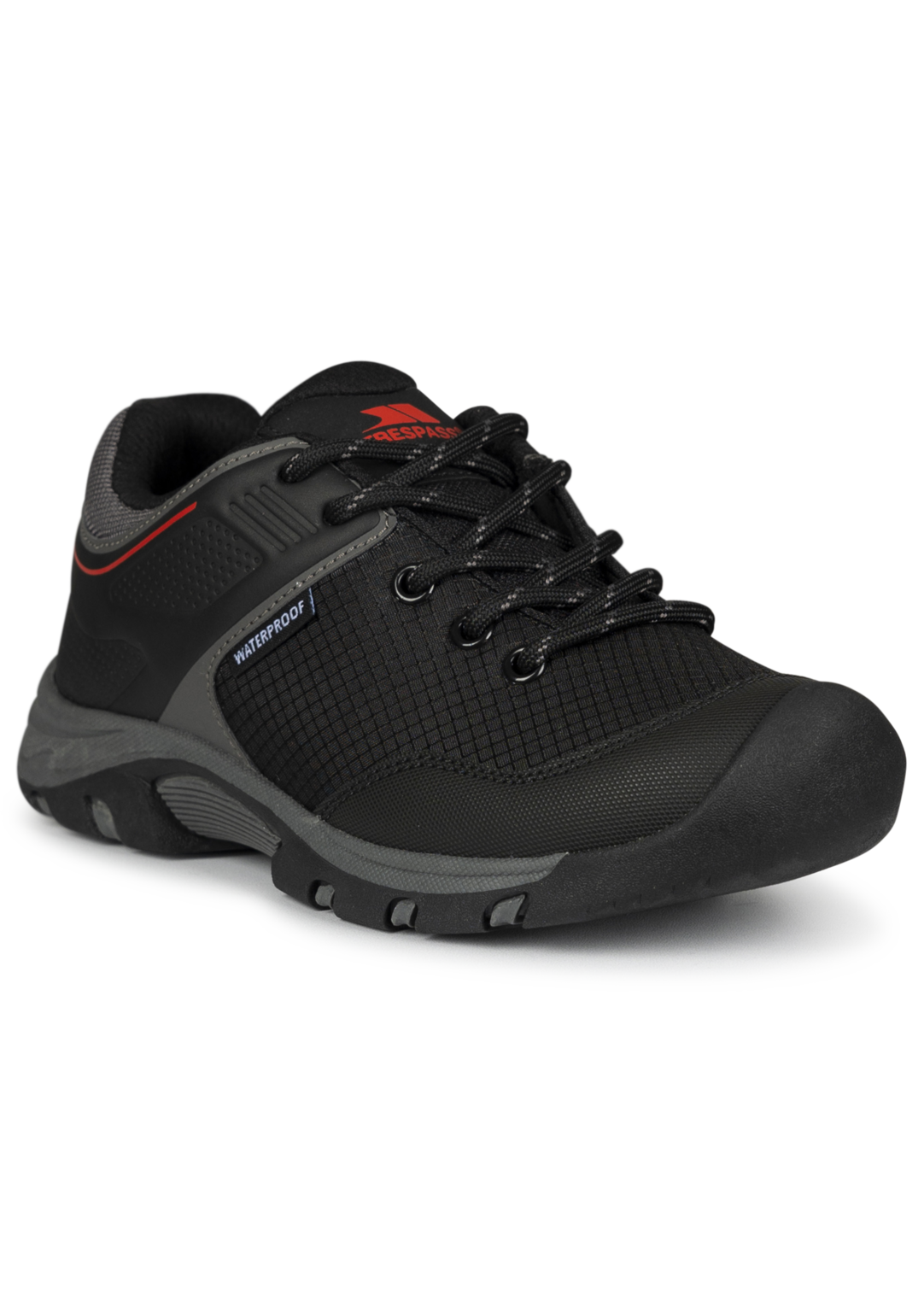 Trespass Bevin - Unisex voděodolná bota černá / červená