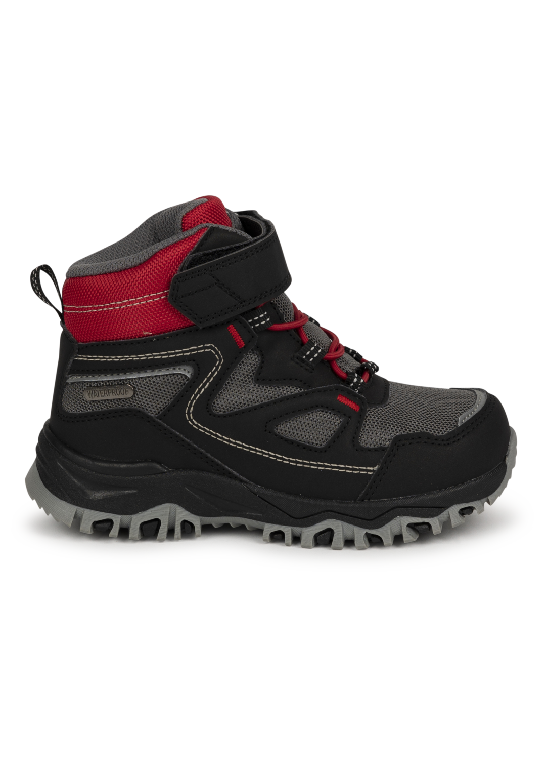 Foghail Adair - Boot Siúl Unisex Dubh/dearg