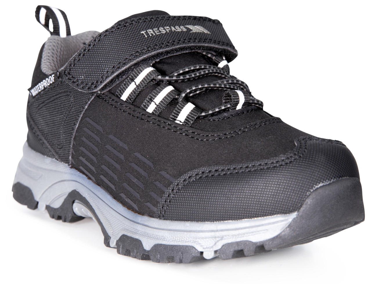 Trespass Harrelson Low Cut – Kindertrainer Schwarz