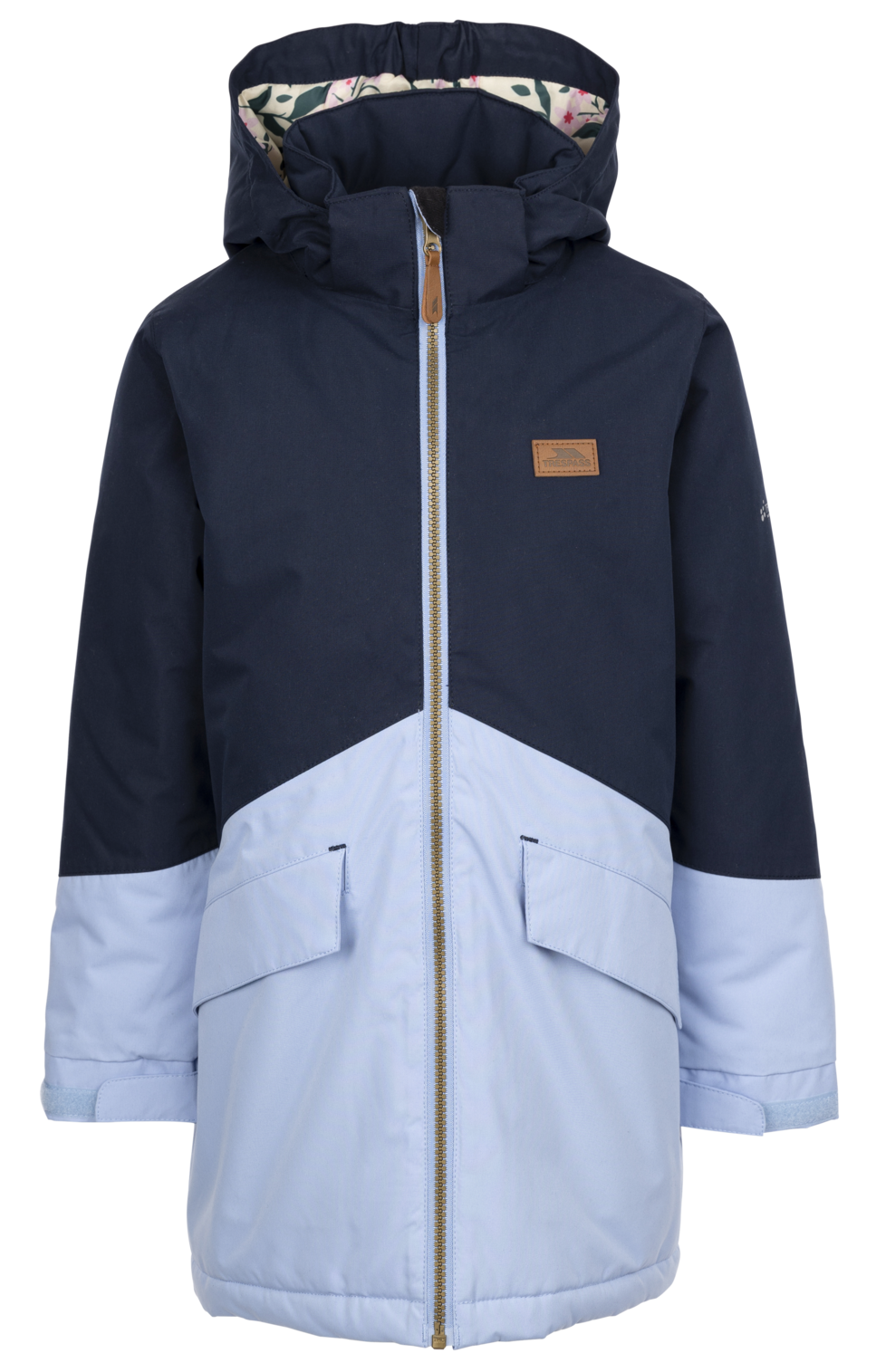 Trespass Oleta – Unisex-Kinder-Regenjacke, Kornblume, 2/3