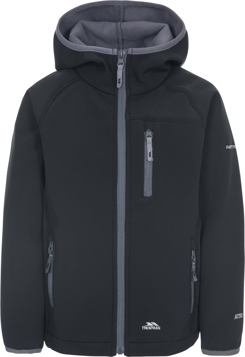 Trespass Kian - Kids Softshell Jkt Black 7/8