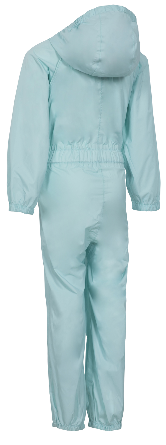 Trespass Button - Costum de ploaie unisex pentru copii Pale Mint