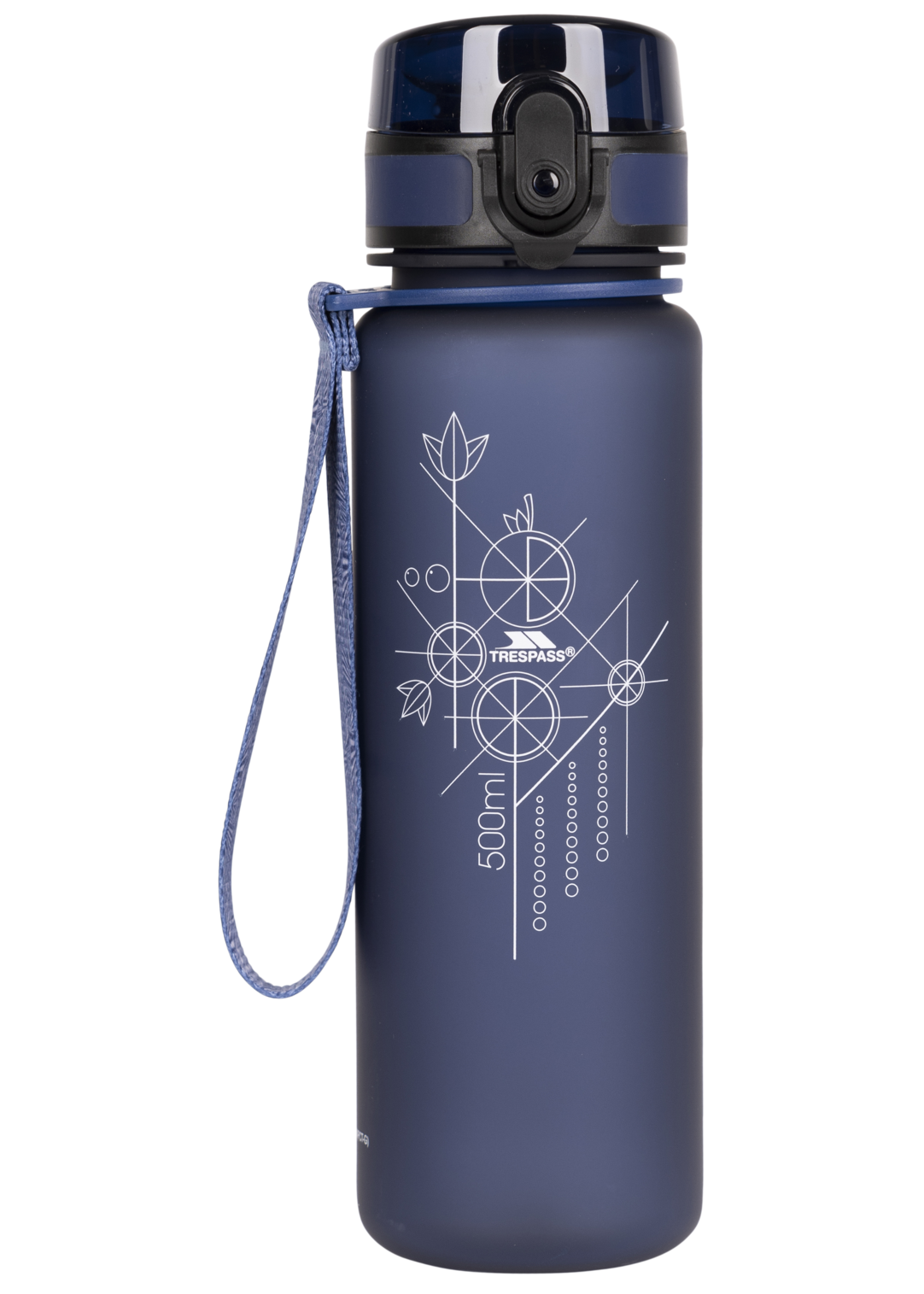 Trespass Flintlock - Sportsflaske Mørkeblå