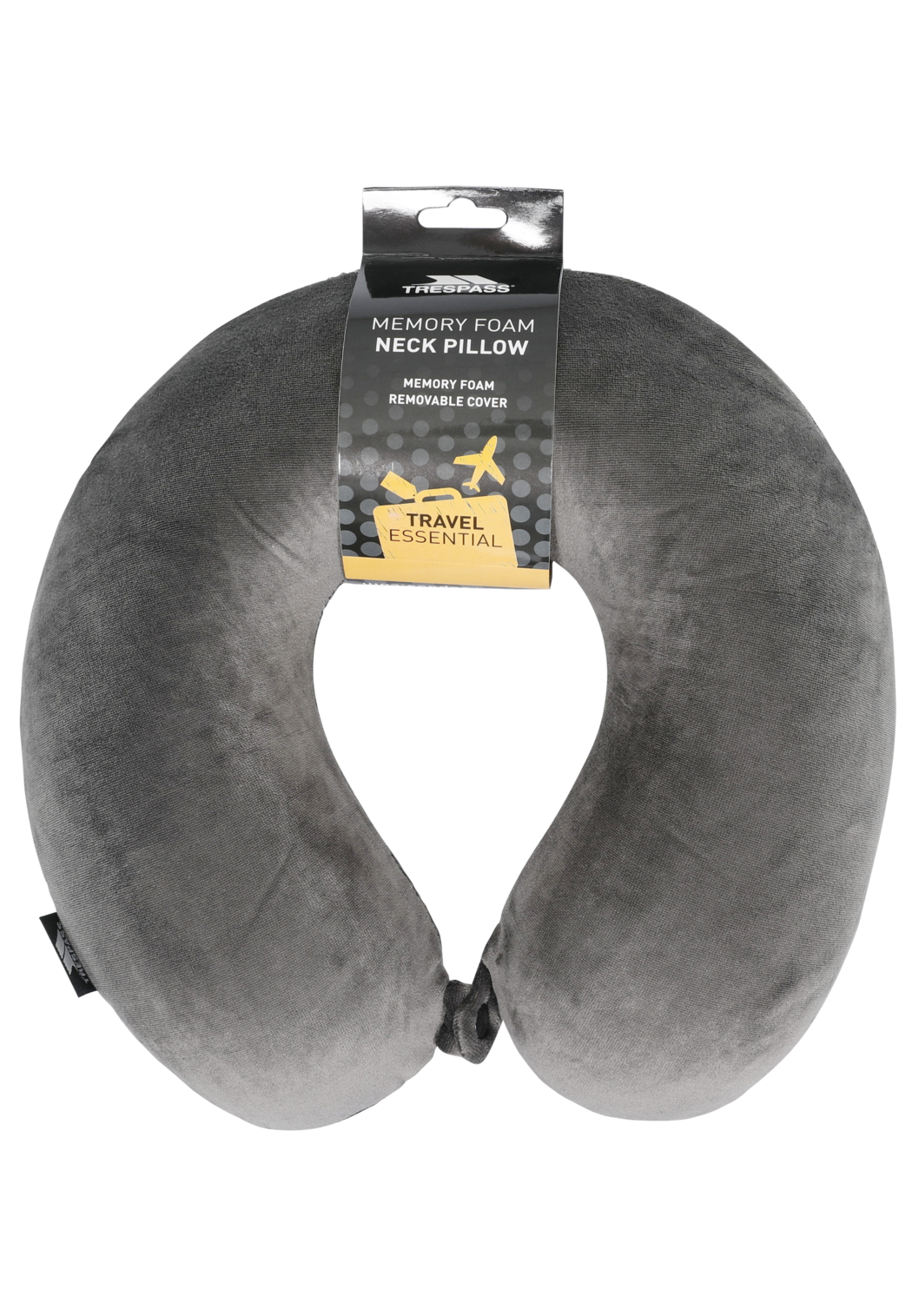 Trespass Memow - Memory Foam Pillow Grey