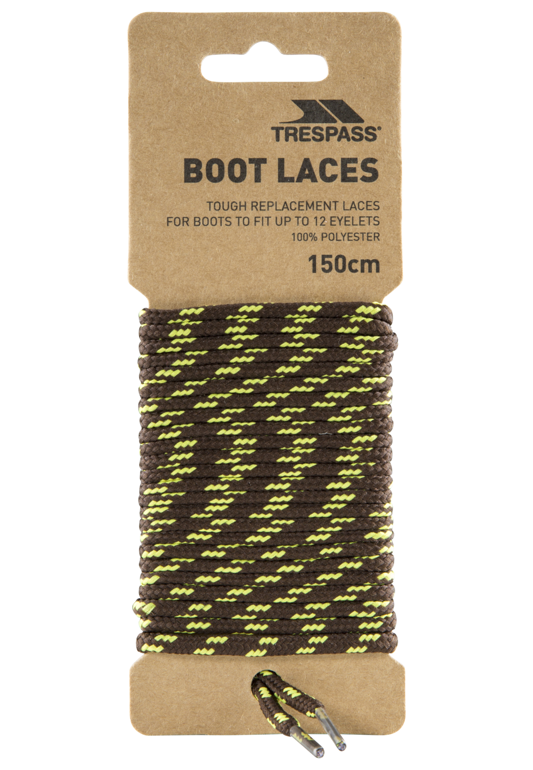 Trespass Laces 150 - Lacci Rotondi 150 cm Marrone
