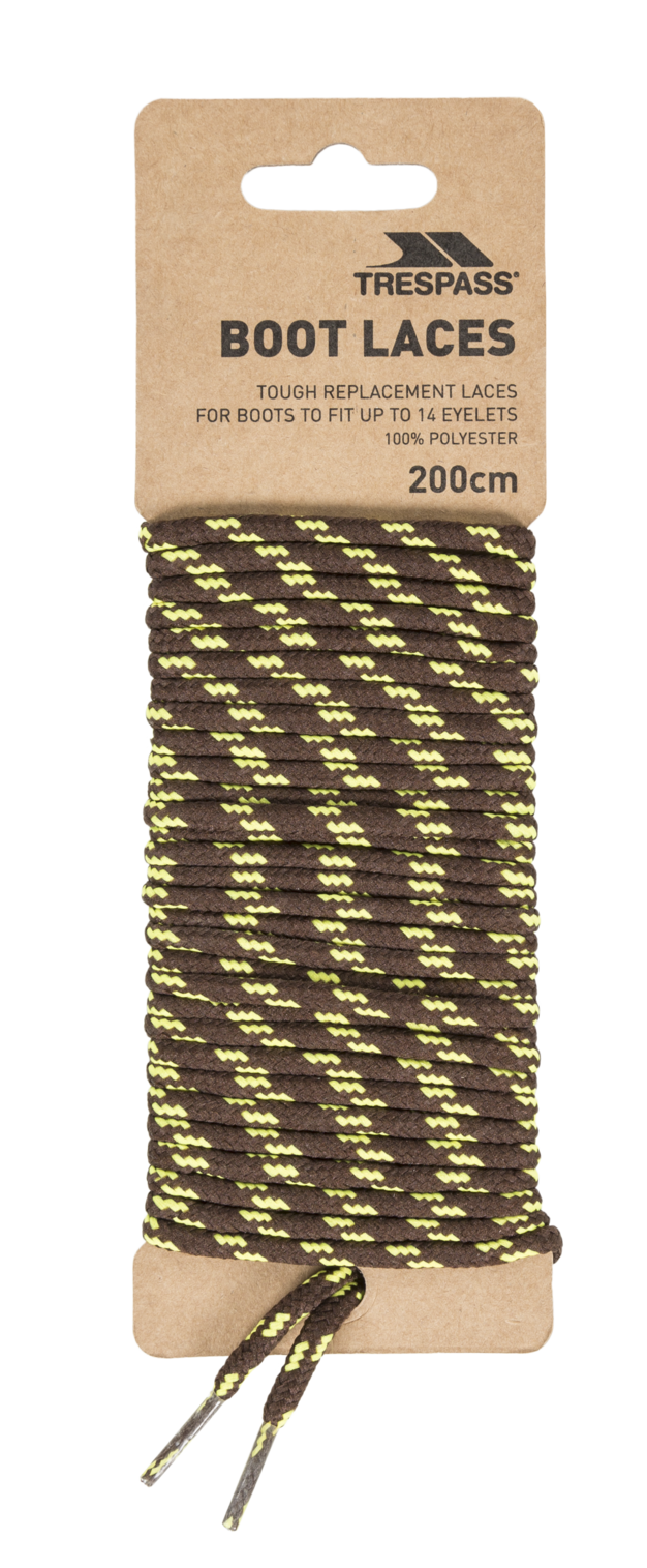 Trespass Laces 200 - Lacci rotondi 200 cm Marrone