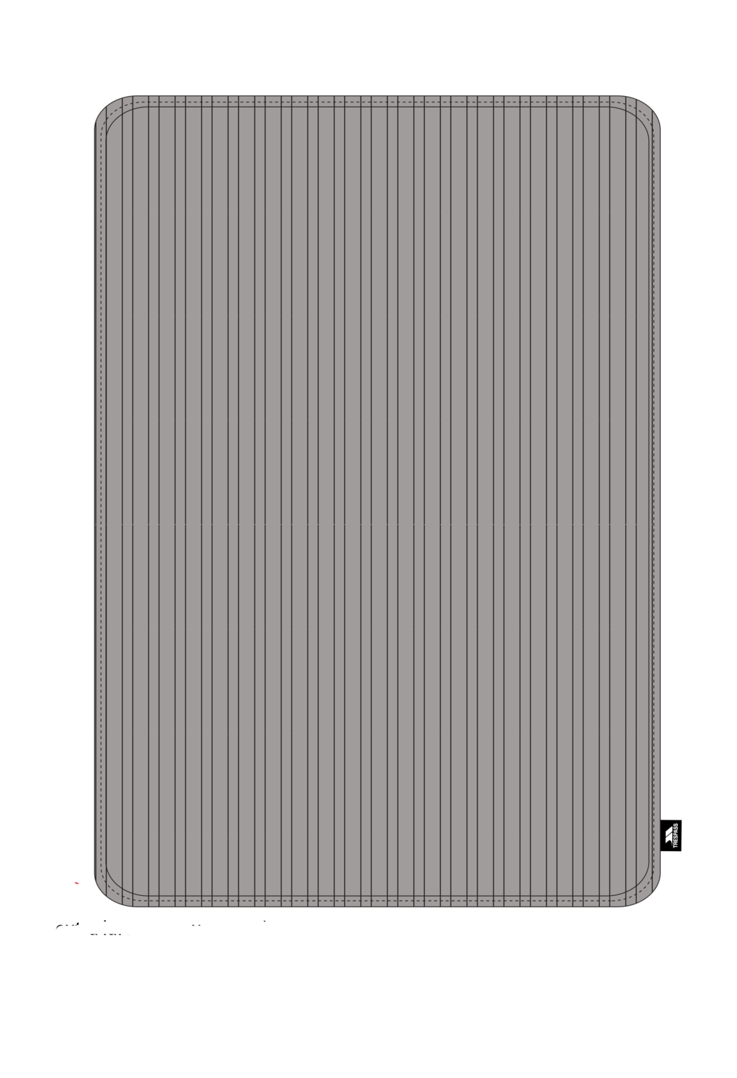 Trespass Sculpted - Blanket Pale Grey