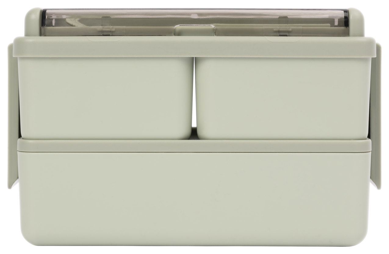 Trespass Bento - 1400 ml Lunchbox Sage