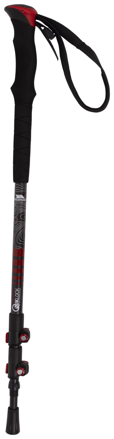 Trespass Sesto - Carbon Walking Pole Black