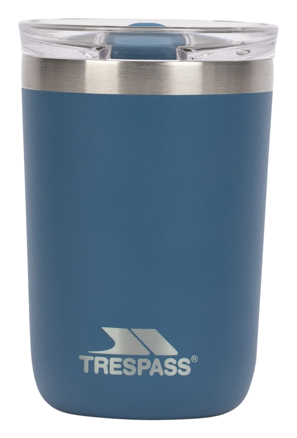 Trespass Rounder - Stainless Steel Cup Wtih Lid Navy