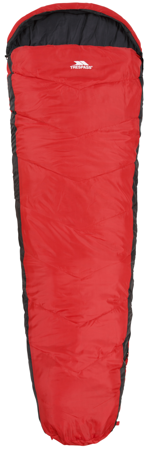 Trespass Doze - Śpiwór Hollowfibre Czerwony