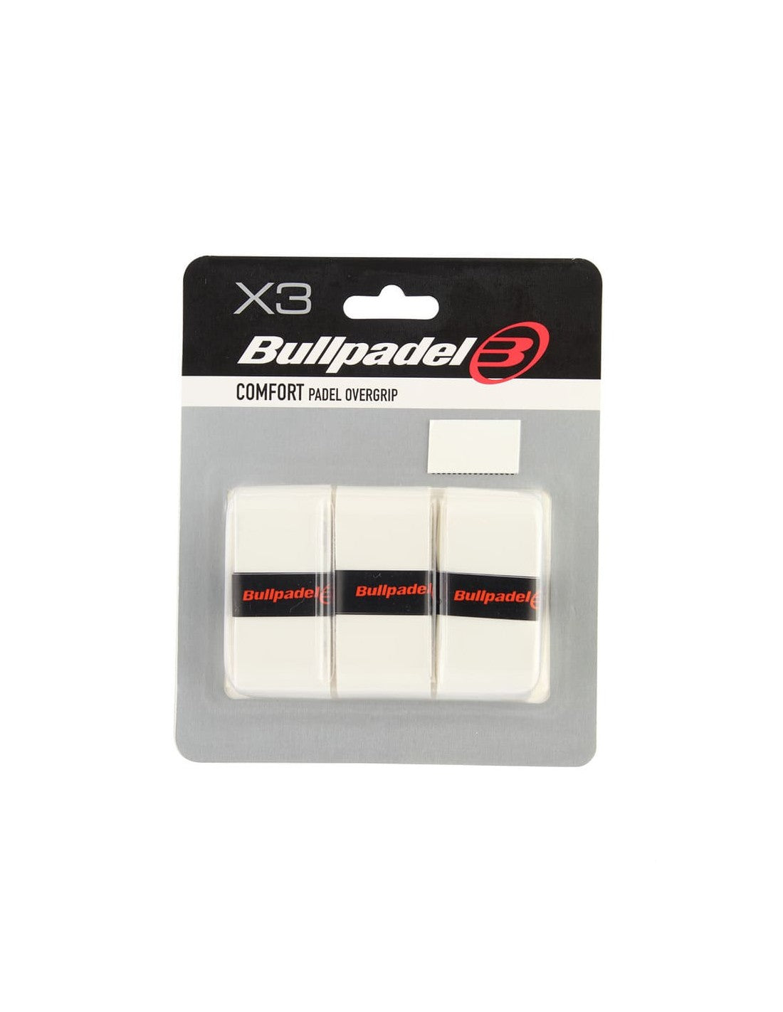 Pacáiste Bullpadel 3 Overgrips Compord Bán