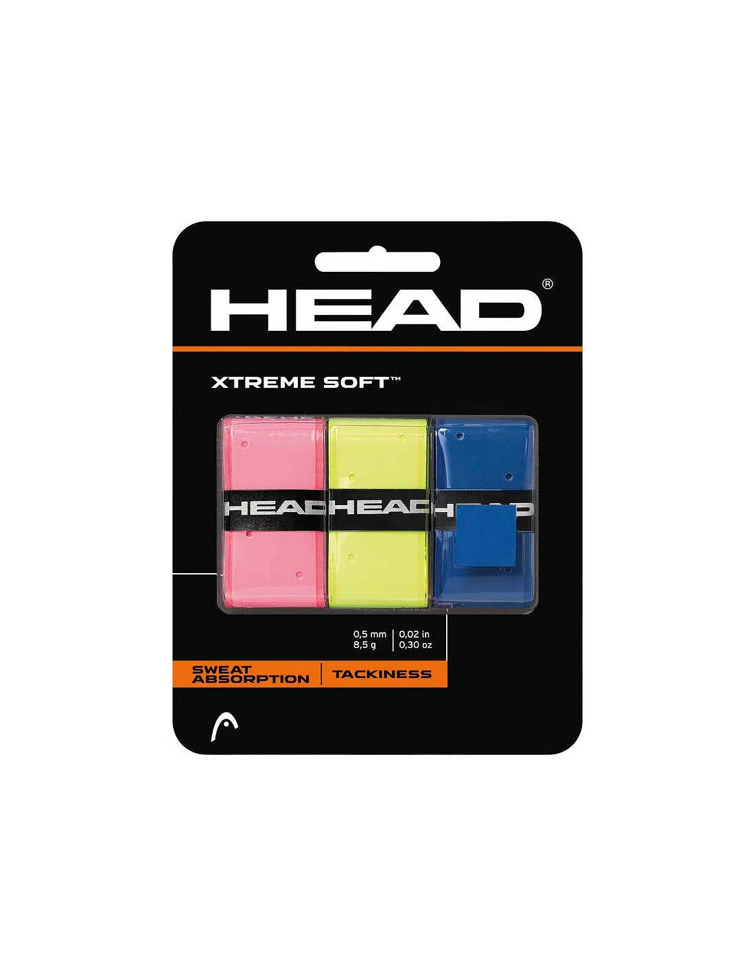 Head Pack 3 Overgrip Xtreme Soft Mix