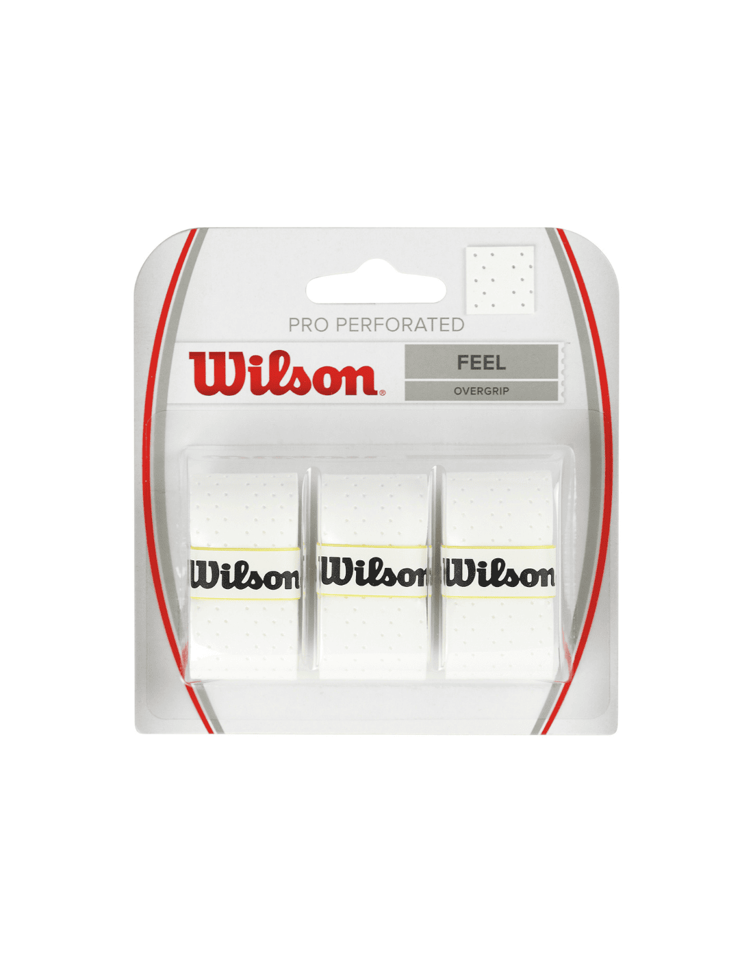 Wilson Pack 3 Surgrips Pro Perforés