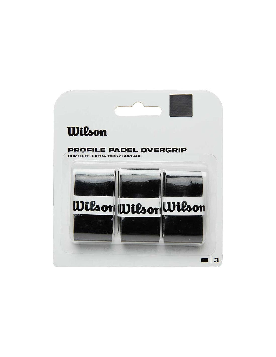 Wilson Pack 3 Overgrips Profile Black
