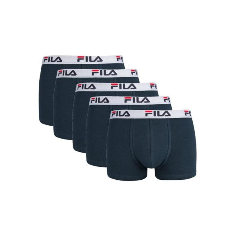 Pack 5 Boxer Fila Fu5016/5 200 Blanco