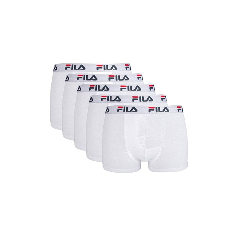 Pack 5 Boxer Fila Fu5016/5 200 Blanco