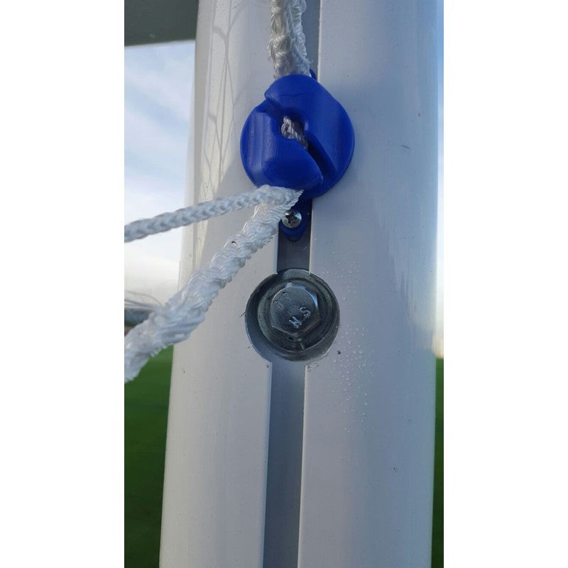 Opakowanie 25 sztuk podpórek do bramek netto Soccer Blue, wielokolorowe