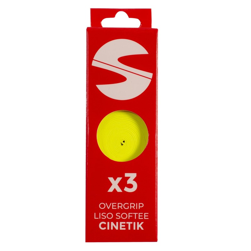 Pack De 3 Surgrips Smooth Softee Cinetik Naranja Fluor UNICA