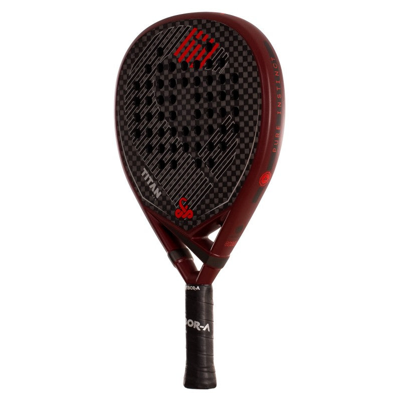 Pack Racket Padel Vibor-a Titan 12k Rood
