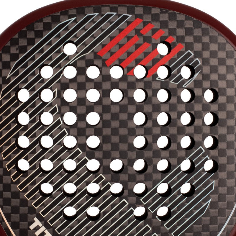 Pack Racket Padel Vibor-a Titan 12k Rood