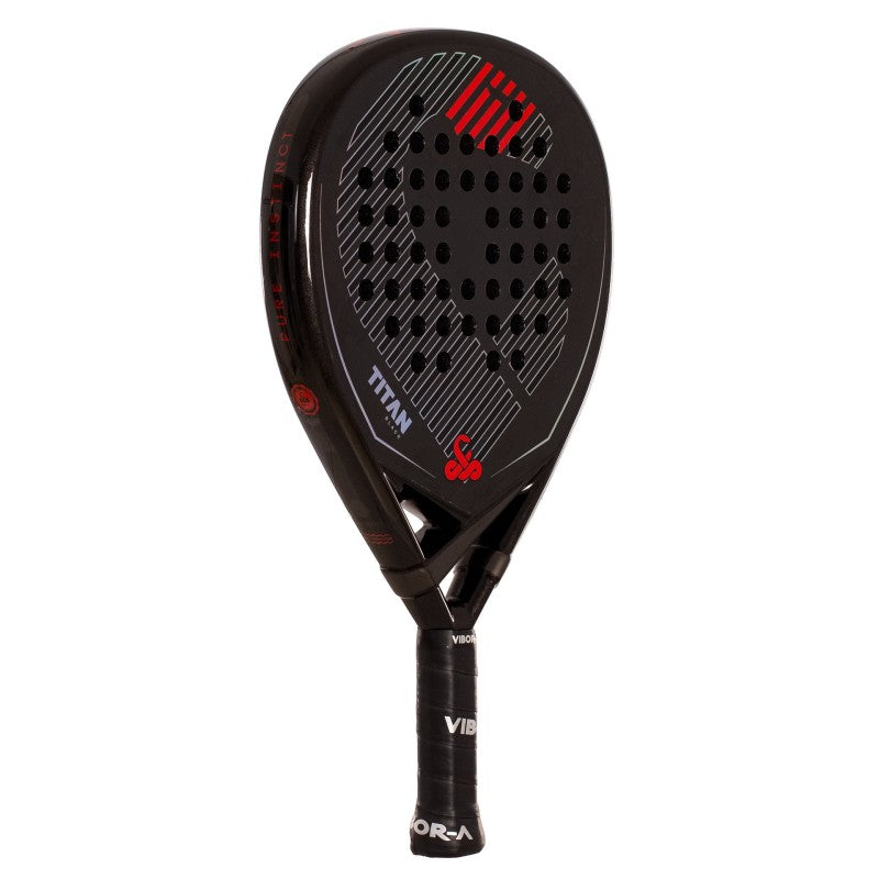 Pack Racket Padel Vibor-a Titan 15k Black Twill