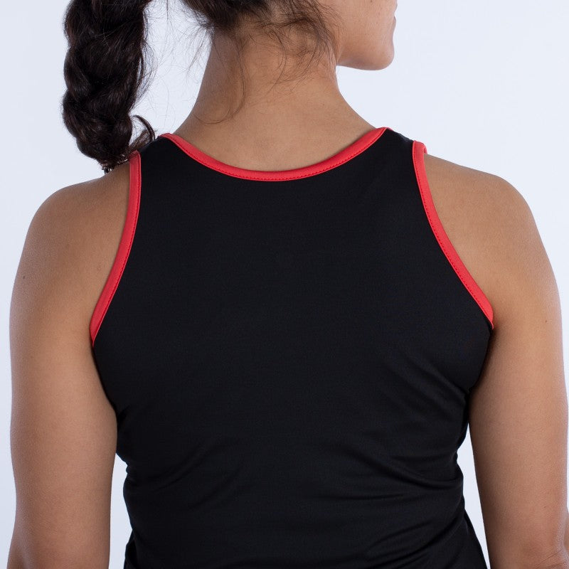 Padel Vibor-a Russell Dress Negro/Coral