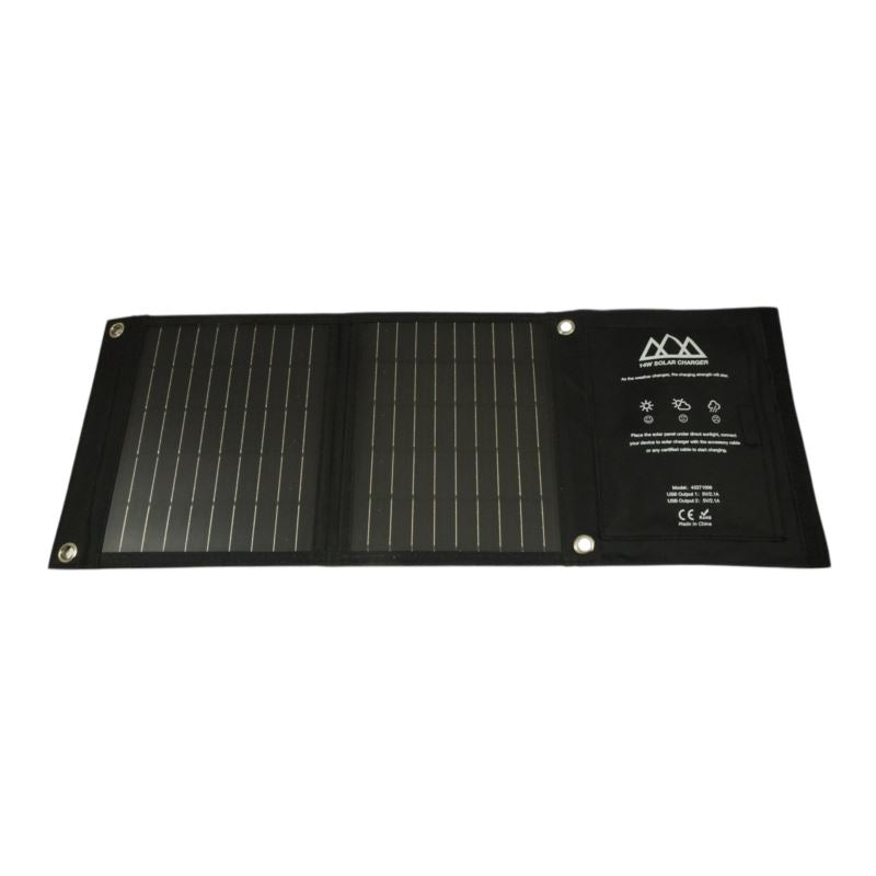 Painéal Gréine Turasóireachta 14w Aschur Double Usb 5v/2.1a