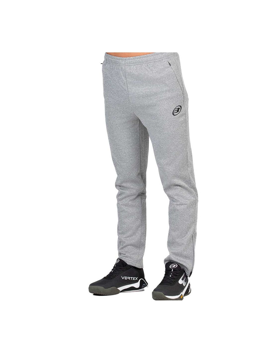 Bullpadel Brome Hellgraue lange Hose