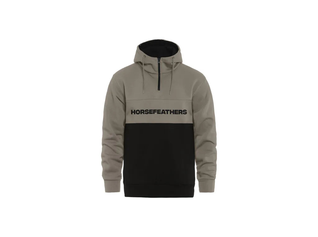 Horsefeathers Fulton Sweatshirt (taupe/black)