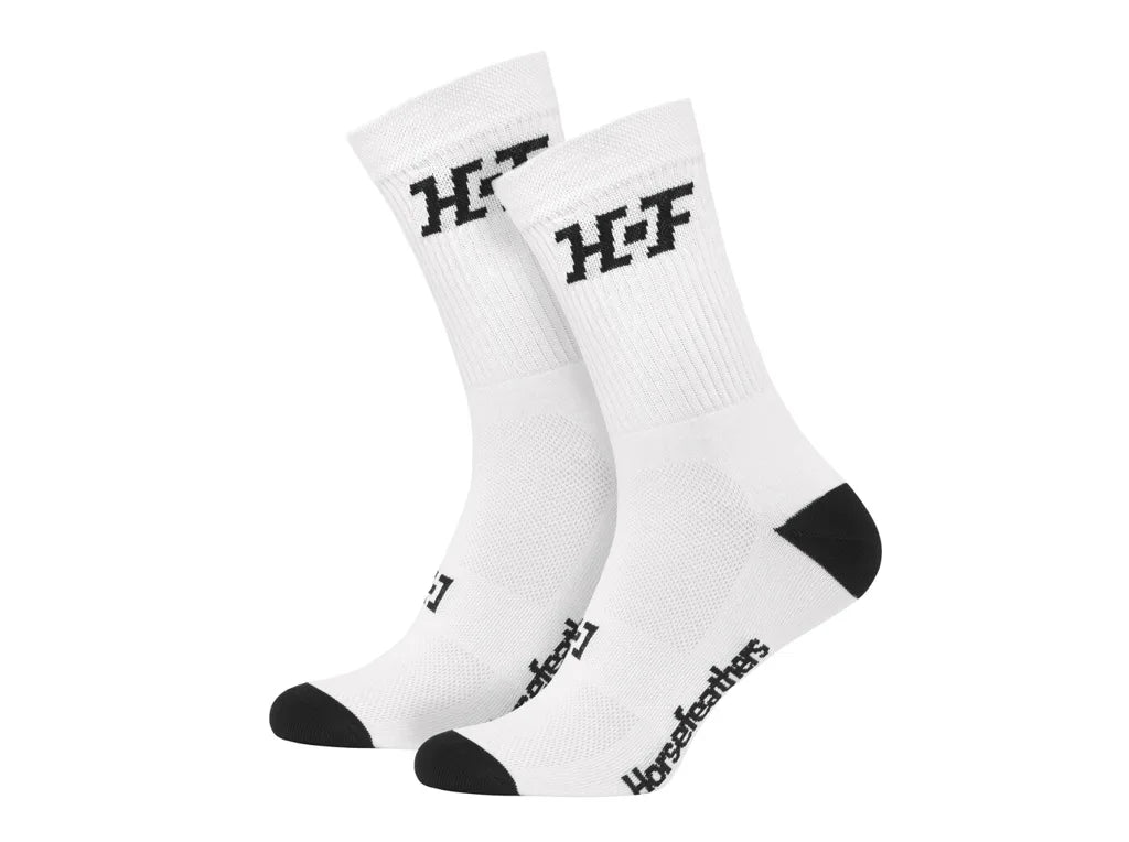 Calcetines largos Horsefeathers Jam (blanco)
