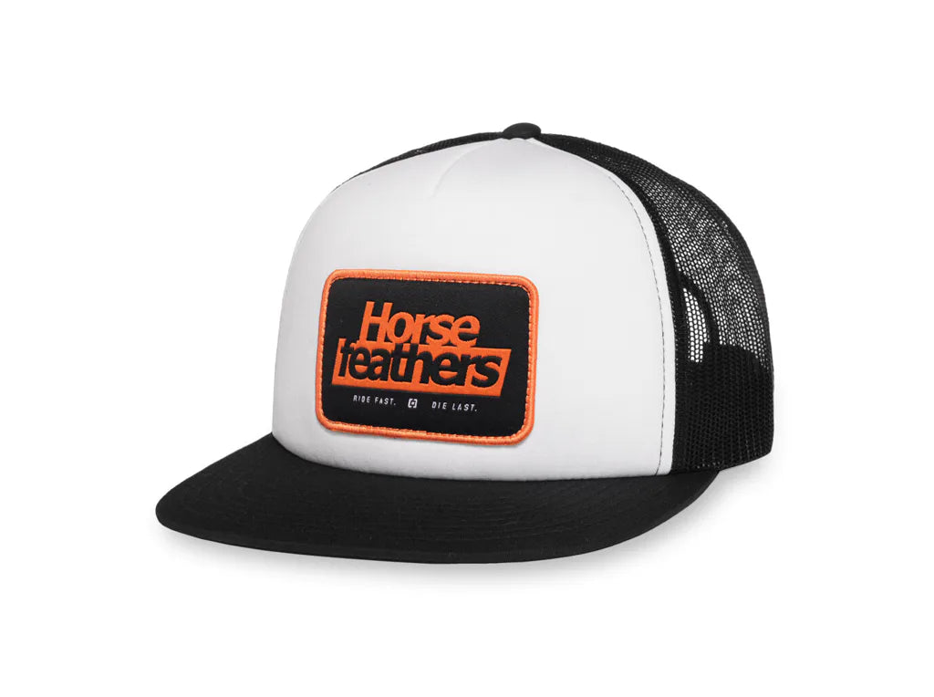 Horsefeathers Caster Youth Cap (white)