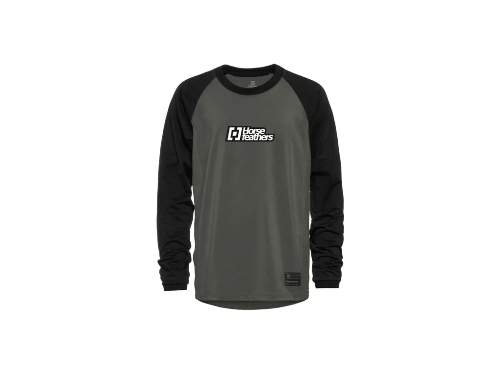 Horsefeathers Spike Ls Youth Bike Jersey (химера/черно)