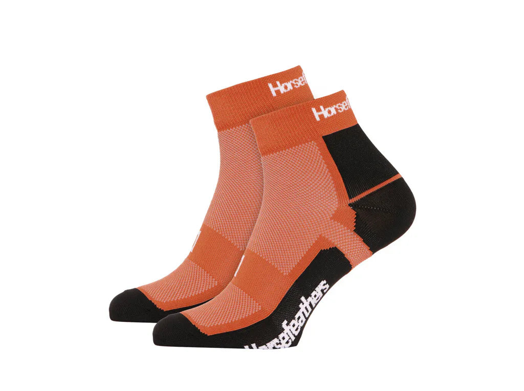 Horsefeathers Cadence Fahrradsocken (gebranntes Orange)