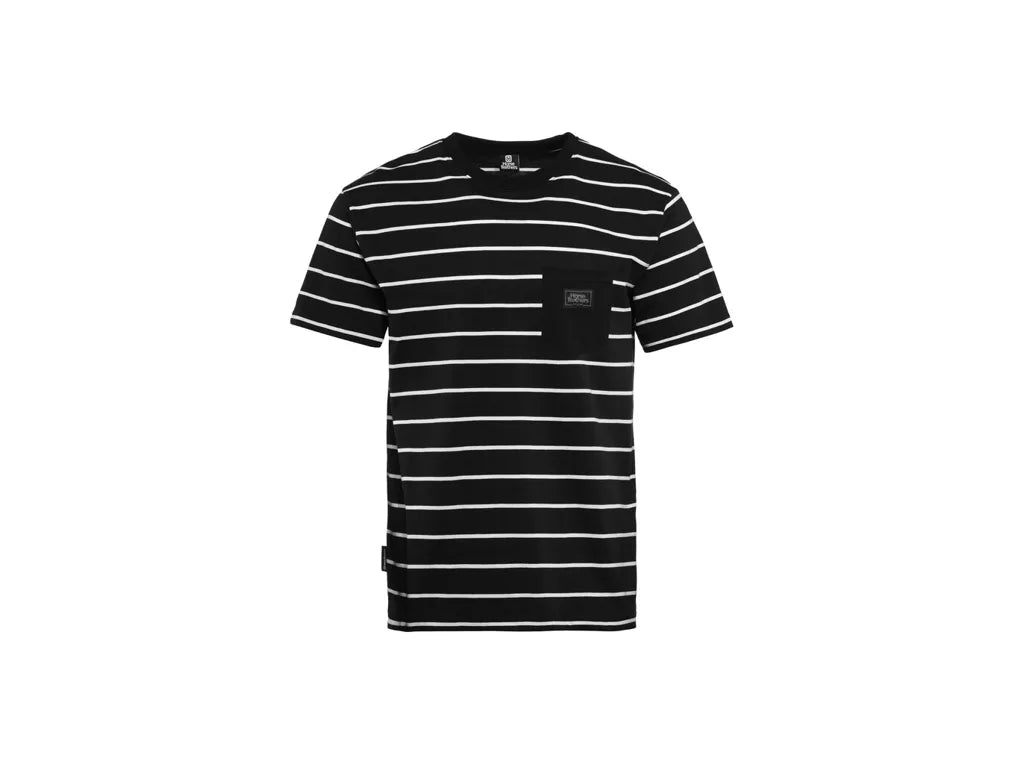 Horsefeathers Alpha Tshirt (black Stripes)