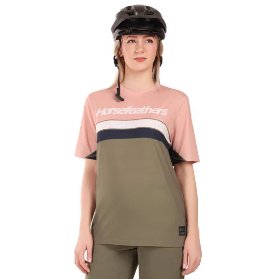 Horsefeathers W Quantum Bike Jersey (lotus/taupe)