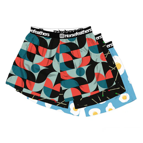 Horsefeathers Frazier 3pack Boxer Shorts (bundle 7)