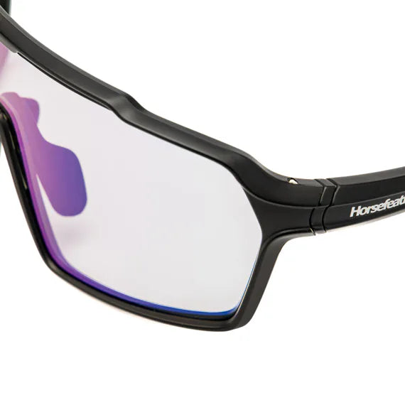 Horsefeathers Neutron Photochromic Bike Sunglasses (matt Black/mirror Green)
