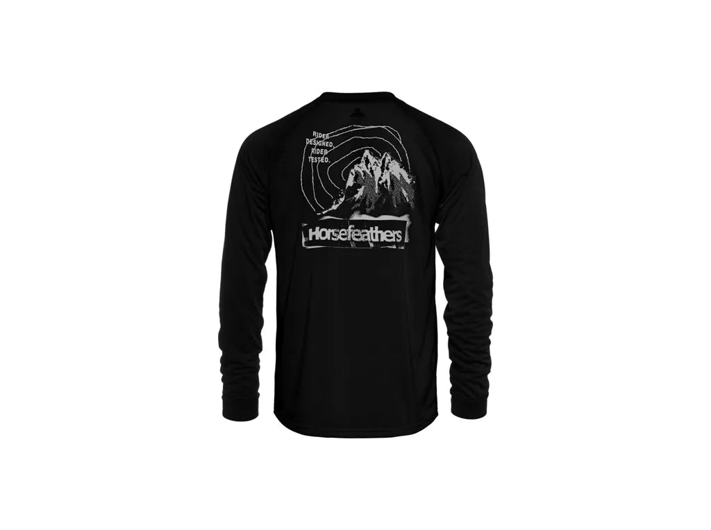 Horsefeathers Shank Ls Tshirt (black)