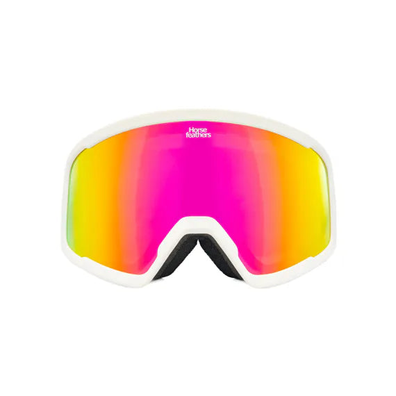 Horsefeathers Huck Goggles (white/mirror Pink)