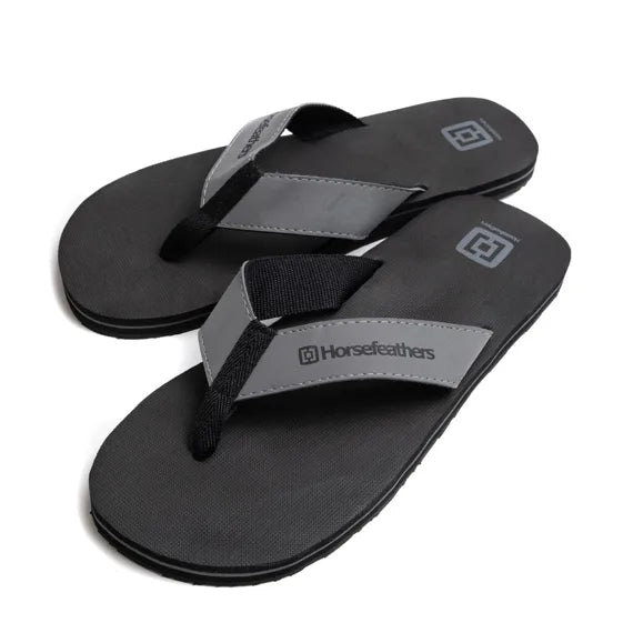Horsefeathers Walker Sandals (black/gray)