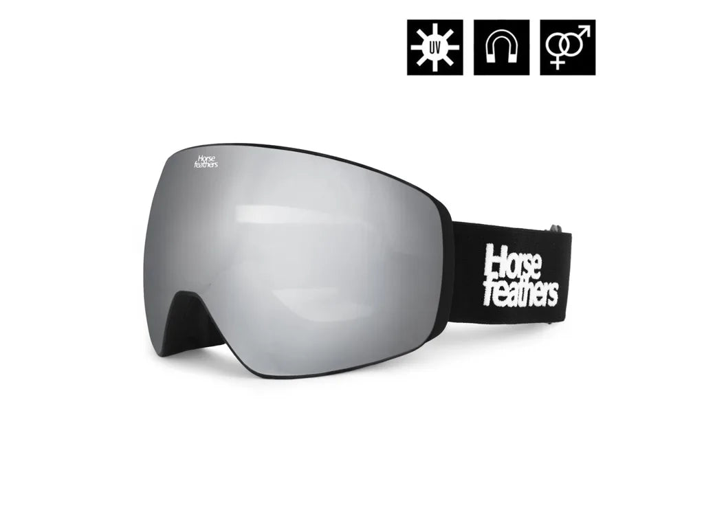 Occhiali Horsefeathers Scout (nero/mirror Silver)