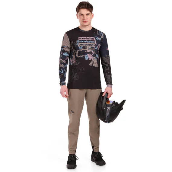 Horsefeathers Quantum Ls Bike Jersey (doodle)