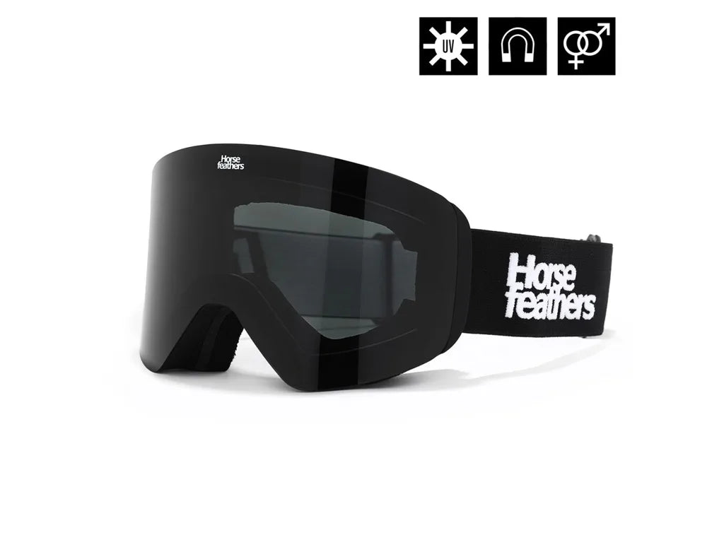 Horsefeathers Colt Goggles (sort/røg)