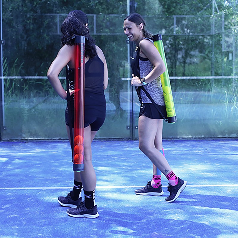Pick Balls Tube Softee Tennis / Padel Amarillo Flúor 12 Pelotas